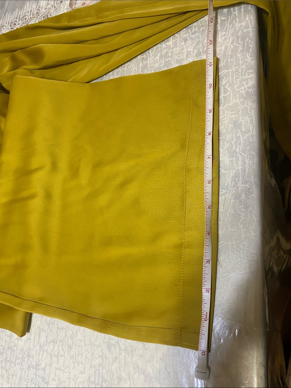 House of Harlow 1960 Mustard Yellow Wide-Leg Pants & Cropped Cami Open to Offers - Picture 14 of 16